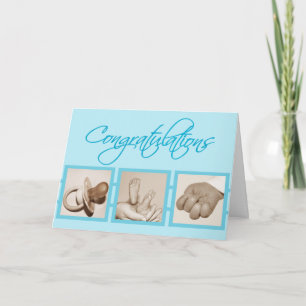 Baby Boy Greeting Card