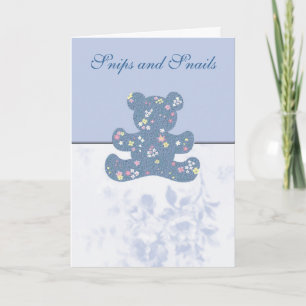 Baby Boy Greeting Card