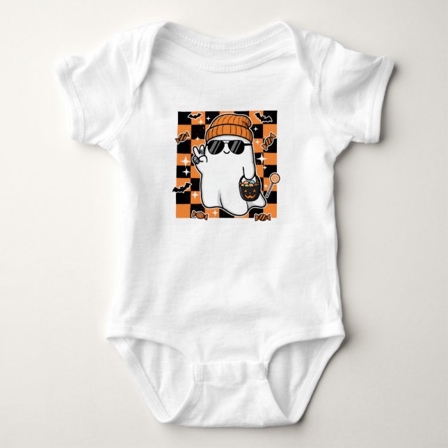 Baby Boy Halloween Shirt (Front)