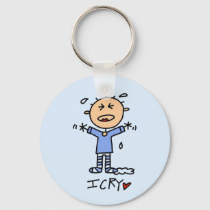 Baby Boy I Cry Tshirts and Gifts Key Ring
