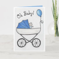 Baby Boy in stroller