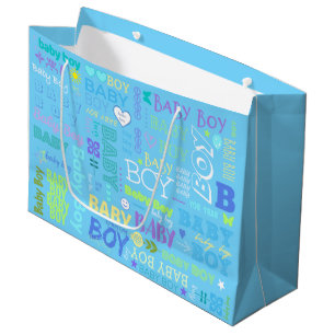 Baby Boy Large Gift Bag