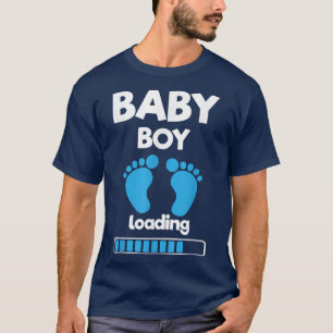 Baby Boy Loading Future Parents Pregnancy Reveal P T-Shirt