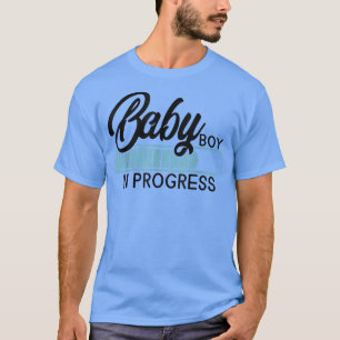 Baby Boy Loading Pregnancy Announcement Boy Gender T-Shirt
