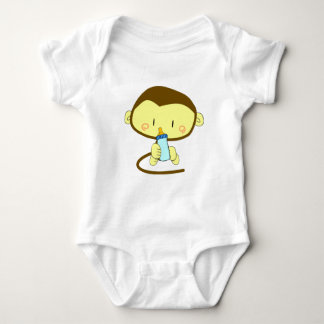 Baby Boy Monkey Bodysuit