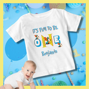 Baby Boy Name One Love Dinosaur Cute T-Shirt