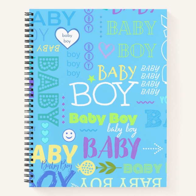 Baby Boy Notebook (Front)