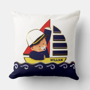 Baby Boy Nursery Cushion