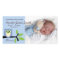 Baby Boy Owl Theme Birth Announcement Photo Card