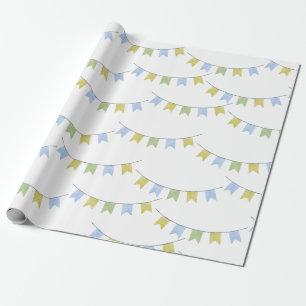 Baby Boy Party Decorations Baby Shower Wrapping Paper