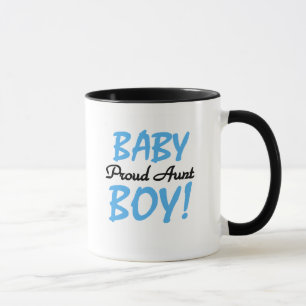 Baby Boy Proud Aunt Mug