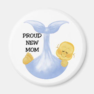 Baby Boy Proud Mum Magnet