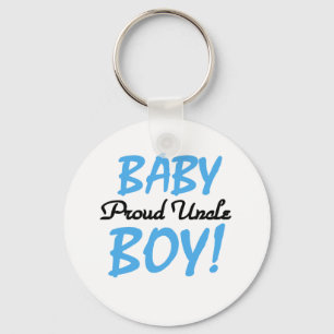Baby Boy Proud Uncle Key Ring