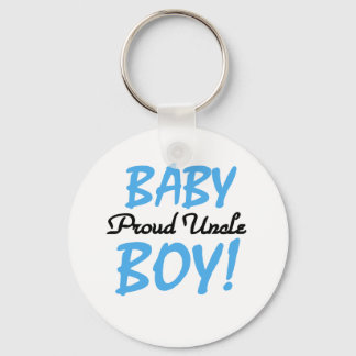Baby Boy Proud Uncle Key Ring