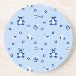Baby-boy Quilt Pattern Coaster