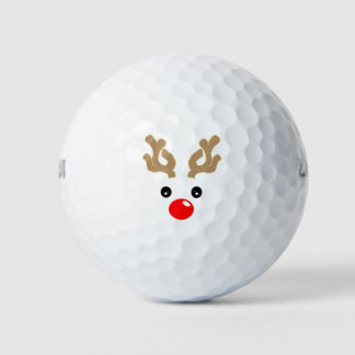 Baby Boy Rudolph Reindeer Golf Balls