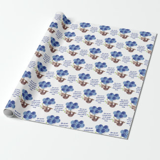 Baby Boy Shower Wrapping Paper