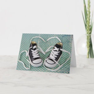 Baby Boy Sneakers Card