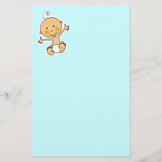 Baby boy stationery (Front)