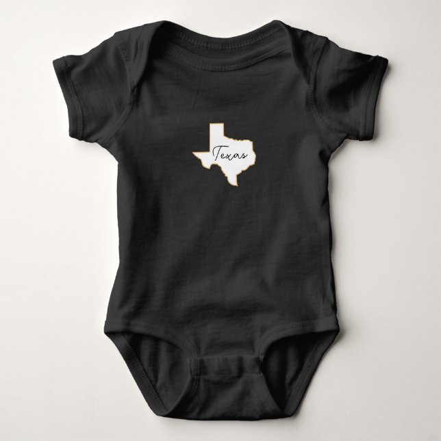 Baby Boy Texas  Bodysuit (Front)
