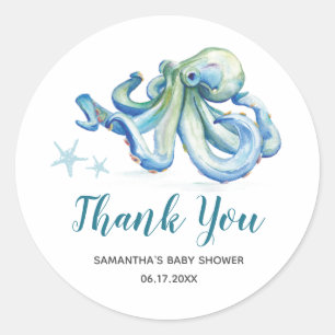 Baby Boy Under the Sea Stickers