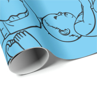 Baby Boy Wrapping Paper