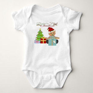 Baby Boy's 1st Christmas Infant Creeper