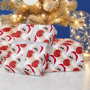 baby boy's first Christmas wrapping paper