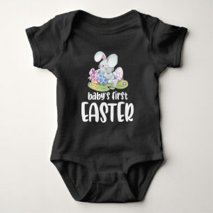 Baby Boys Girls Infant My First Easter Bunny Bodysuit