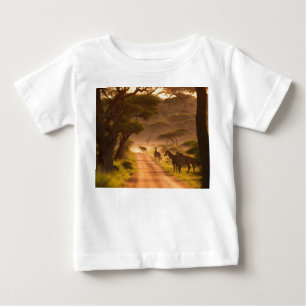 Baby Boy's T-shirt with jungle safari
