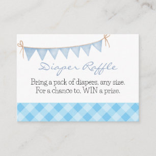 Baby Breakfast Baby Shower Enclosure Card