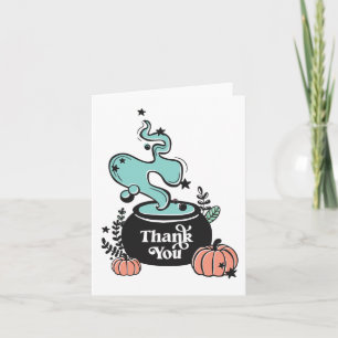 Baby Brewing Halloween Baby Shower Thank You Card