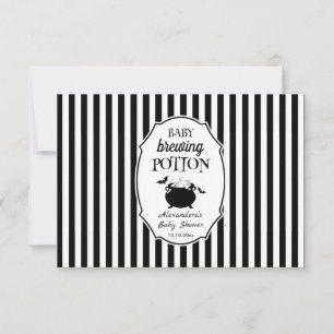 Baby Brewing Potion Halloween Baby Shower Invitation