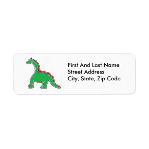 Baby Brontosaurus Cartoon Dinosaur Gear