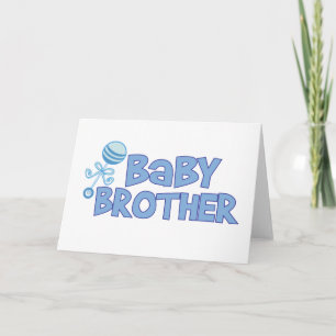 Baby Brother Card