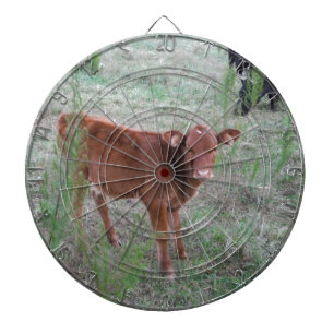 Baby Brown Cow . Dartboard