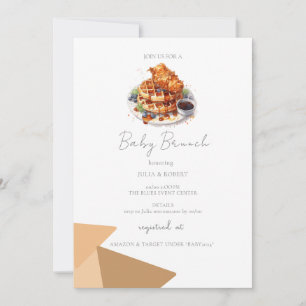 Baby Brunch Baby Shower Invitation