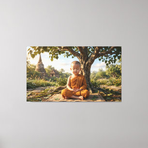 Baby Buddha Canvas Print