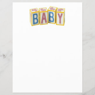 Baby Building Blocks Flyer