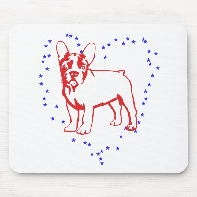 Baby Bulldog Mouse Mat (Front)