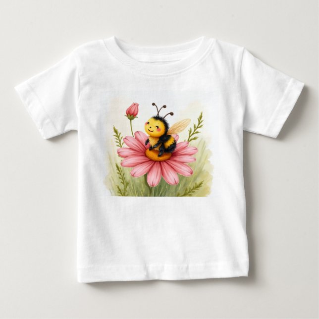 Baby bumblebee sun bathing T-Shirt (Front)