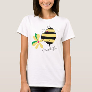 Baby Bump Yellow Floral Mum to Bee T-Shirt