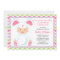Baby Bunny Birthday Party Invitation