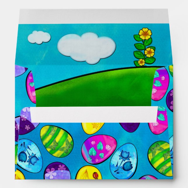 Baby Bunny Easter Envelope (Back (Bottom))