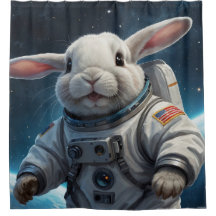 Baby Bunny in Space