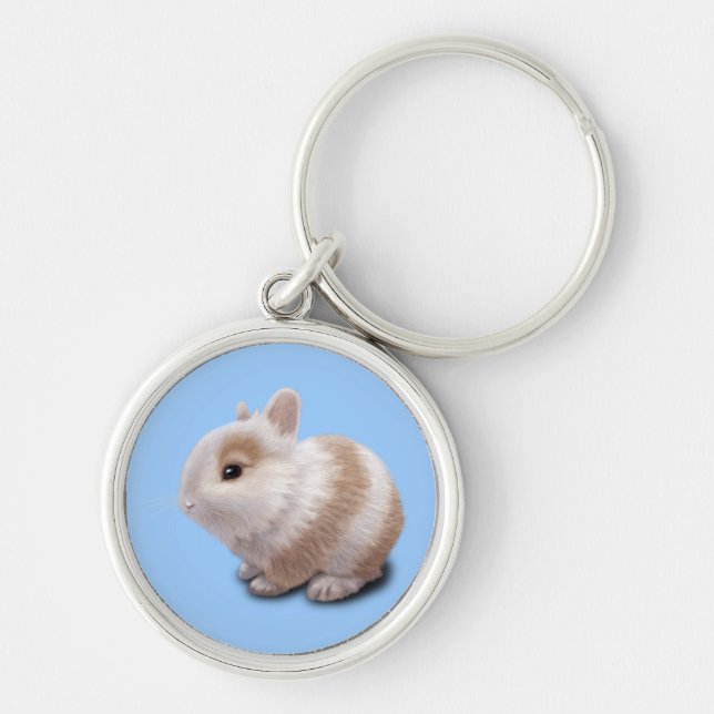 Baby Bunny Key Ring (Front)