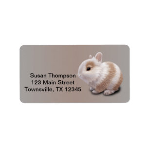 Baby Bunny Label
