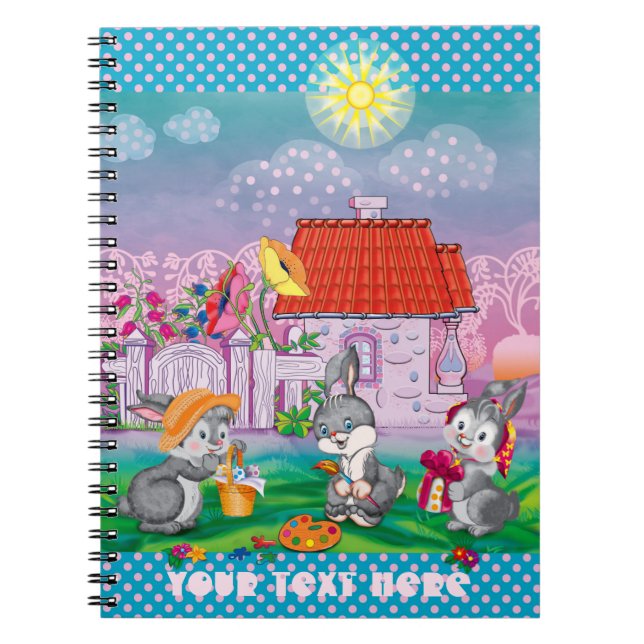 Baby Bunny little Notebook (Front)