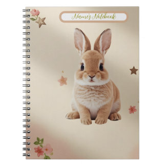 Baby Bunny Pastel Notebook