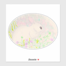 Baby bunny watercolor